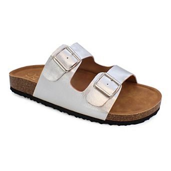 Yoki Gian 91 Women's Double Buckle Slide Sandals