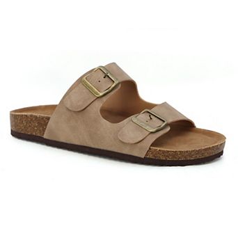 Yoki Gian 91 Women's Double Buckle Slide Sandals