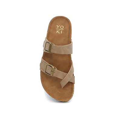 Yoki Gian 280 Women's Cork Footbed Sandals