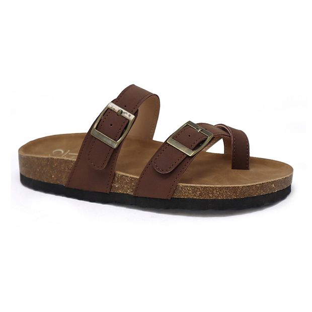 Footbed deals sandals kohls