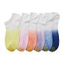 Women's GOLDTOE® 6-Pack Dip Dye No-Show Socks