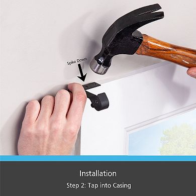 Kenney® Fast Fit™ Carlin 5/8" No Measure Curtain Rod