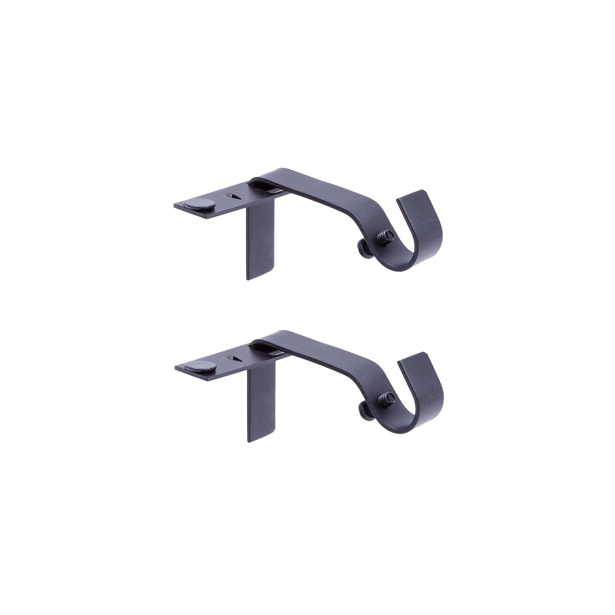Kenney® Fast Fit™ 5/8 No Measure Curtain Rod Brackets 2-pack Set, Mat