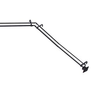 Kenney® Mission ¾” Decorative Bay Window Double Curtain Rod