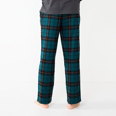 Men's Sonoma Goods For Life® Top & Flannel Pants Pajama Set