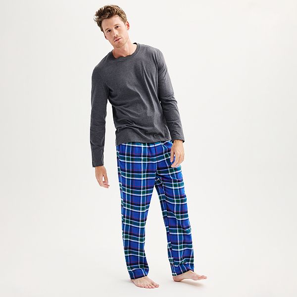 Men's Sonoma Goods For Life® Top & Flannel Pants Pajama Set