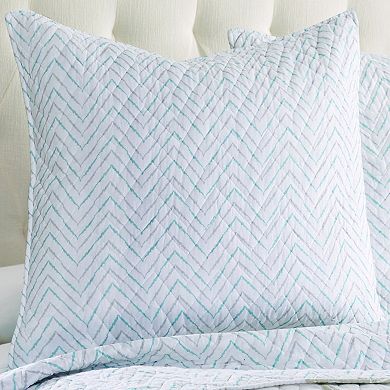 Levtex Home Blue Sea 2-pack Euro Sham Set