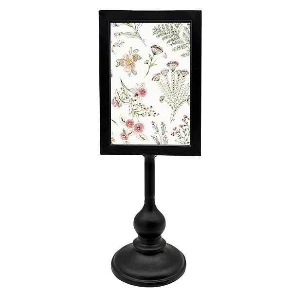 Pedestal picture deals frame