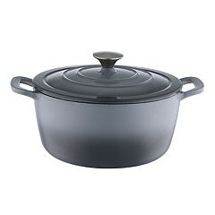  Pre-Seasoned Cast Iron 2-In-1 Heavy-Duty 5.5qt Dutch