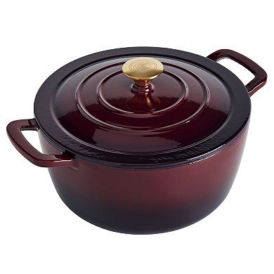 Food Network??? 7-qt. Ombre Enameled Cast-Iron Dutch Oven