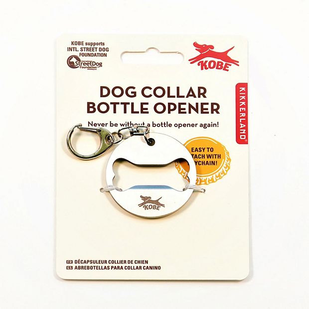 Dog collar hot sale bottle opener