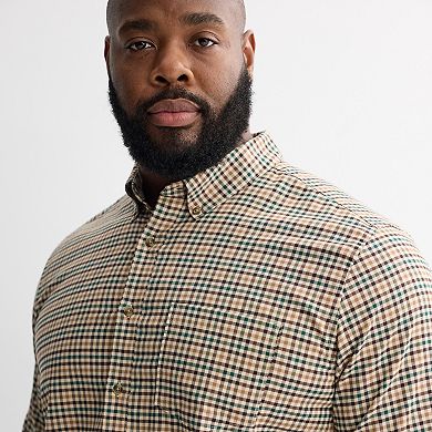 Big & Tall Sonoma Goods For Life® Perfect Length Button-Down Shirt