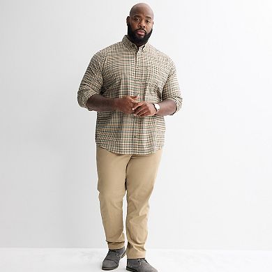 Big & Tall Sonoma Goods For Life® Perfect Length Button-Down Shirt
