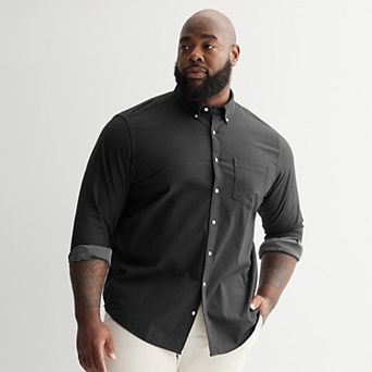 Big & Tall Sonoma Goods For Life® Perfect Length Button-Down Shirt