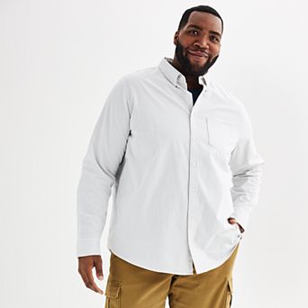 Big & Tall Sonoma Goods For Life® Perfect Length Button-Down Shirt