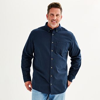 Big & Tall Sonoma Goods For Life® Perfect Length Button-Down Shirt