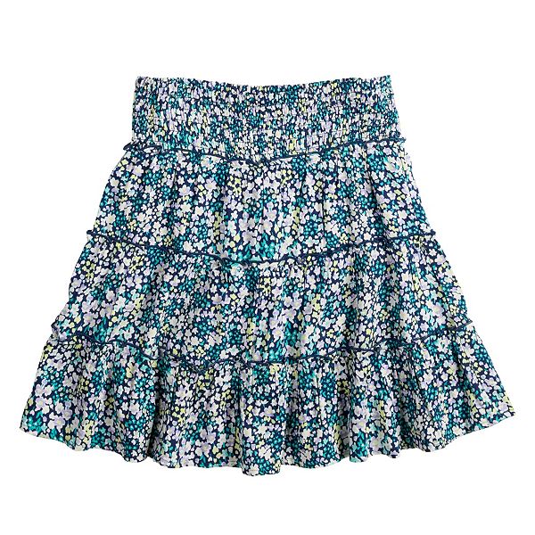 Girls 6-16 & Plus SO® Layered Flirty Skirt