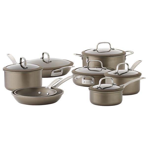 Food Network™ 10-pc. Nonstick Stainless Steel Ceramic Cookware Set