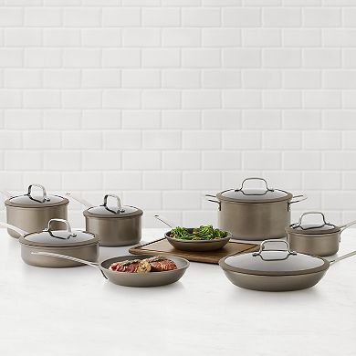 Food Network™ 14-pc. Textured Titanium Nonstick Cookware Set