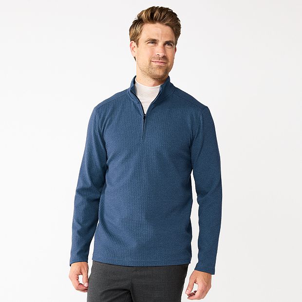 Kohls mens zip hot sale up sweaters