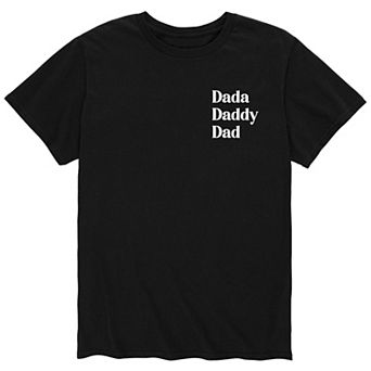 Men's Dada Daddy Dad Tee