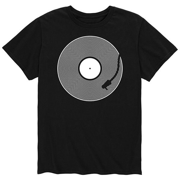 Men's Vinyl Record Tee