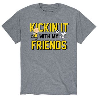 Men's Peanuts Kickin With Friends Tee