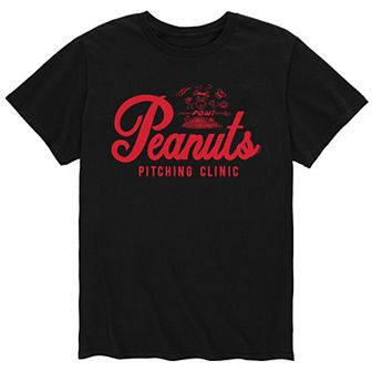 Men's Peanuts Pitching Clinic Tee