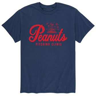 Men's Peanuts Pitching Clinic Tee