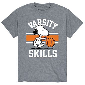 Men's Peanuts Varsity Skills Tee