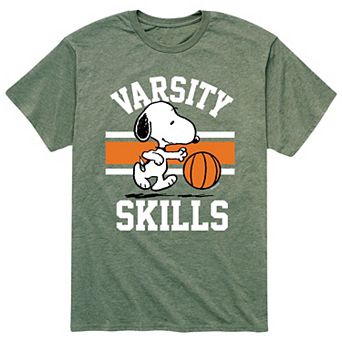 Men's Peanuts Varsity Skills Tee