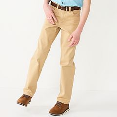 Boys Husky Pants - Khaki