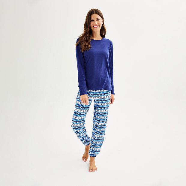 Women's Jammies For Your Families® Winter Wonderland Top & Bottoms