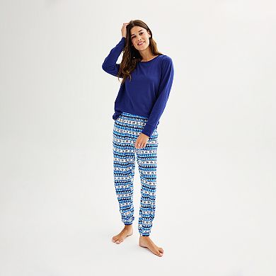 Women's Jammies For Your Families® Winter Wonderland Top & Bottoms Pajama Set