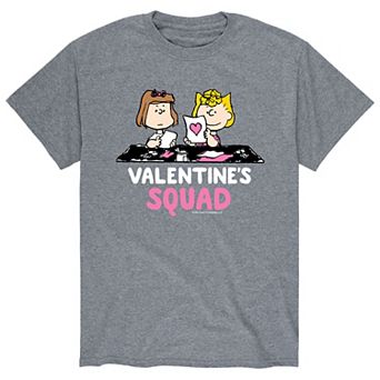 Men's Peanuts Valentine's Squad Tee