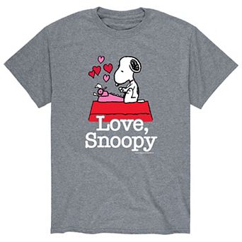 Men's Peanuts Love Snoopy Tee