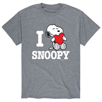 Men's Peanuts I Love Snoopy Tee