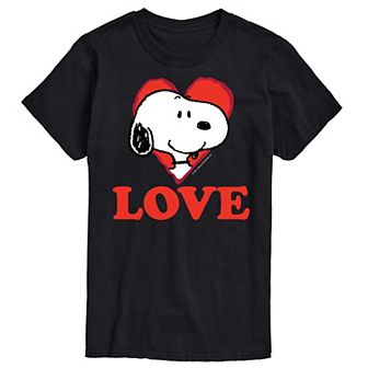 Men's Peanuts I Love Snoopy Tee
