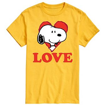 Men's Peanuts I Love Snoopy Tee