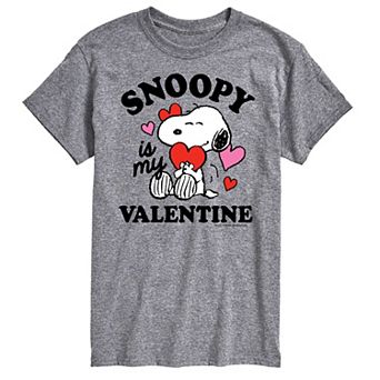 Men's Peanuts Snoopy My Valentine Tee