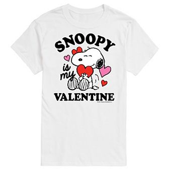 Men's Peanuts Snoopy My Valentine Tee