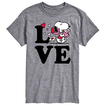 Men's Peanuts Love Snoopy Tee