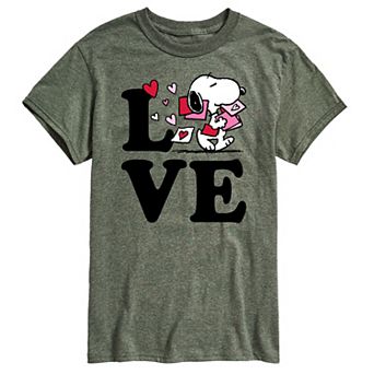 Men's Peanuts Love Snoopy Tee