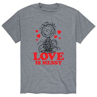 Men's Peanuts Pigpen Love Is Messy Tee