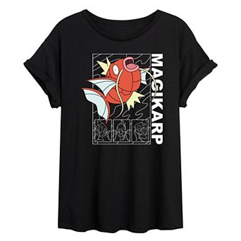Juniors' Pokémon Magikarp Oversized Tee