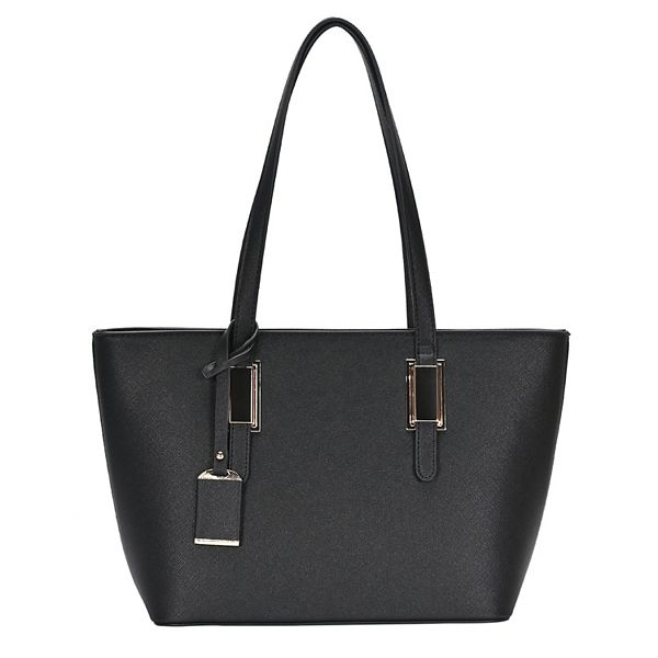 Miztique Vegan Leather Tote Bag with Tag