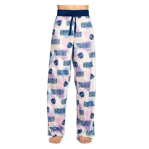 Women's Black Panther Fleece Pajama Pants