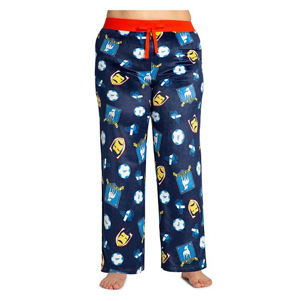 Plus Size Ted Lasso Fleece Pajama Pants