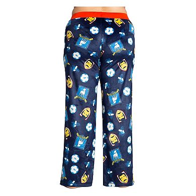 Plus Size Ted Lasso Fleece Pajama Pants