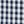 Gingham White Navy